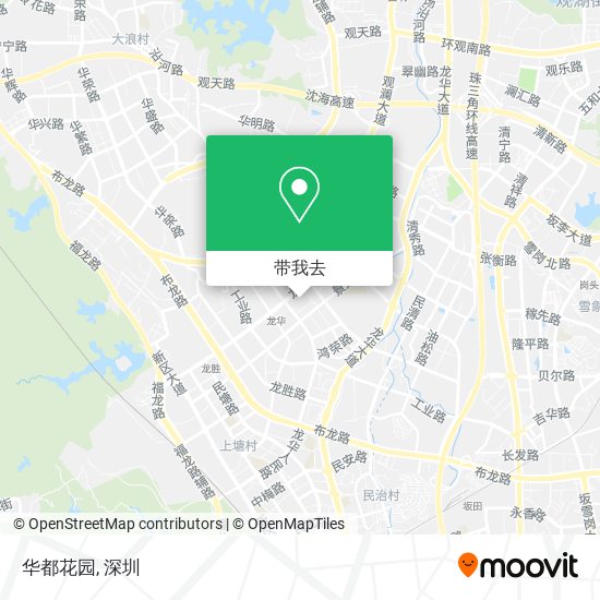 华都花园地图