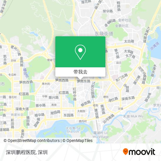 深圳鹏程医院地图