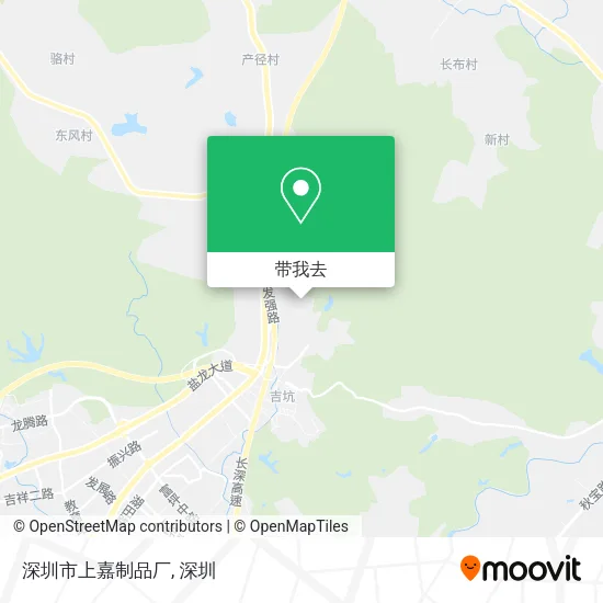 深圳市上嘉制品厂地图