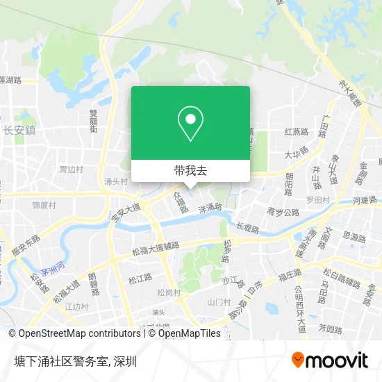 塘下涌社区警务室地图