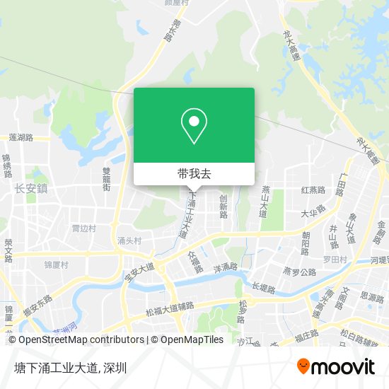 塘下涌工业大道地图
