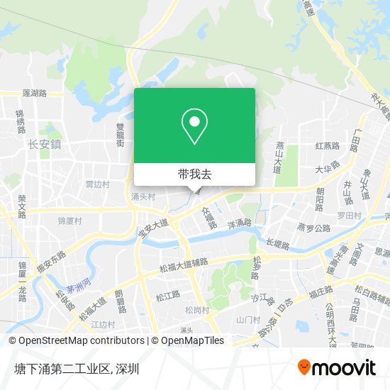 塘下涌第二工业区地图