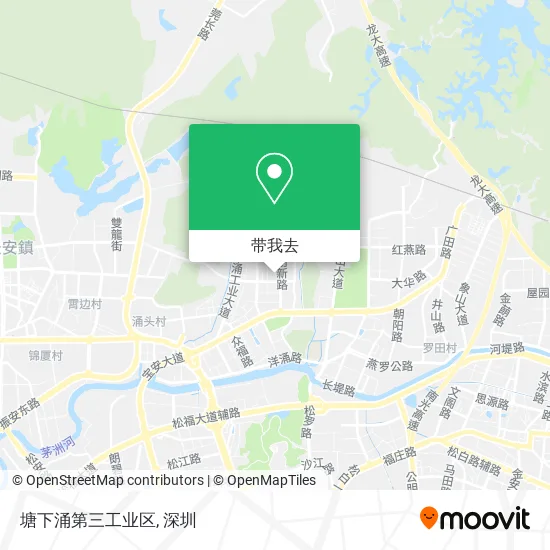 塘下涌第三工业区地图