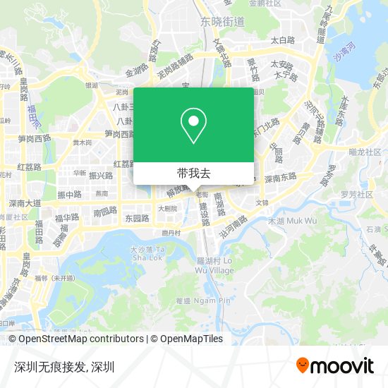 深圳无痕接发地图