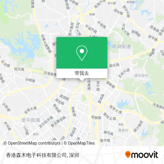 香港森木电子科技有限公司地图