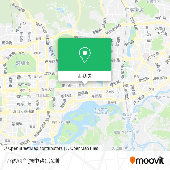 万德地产(振中路)地图