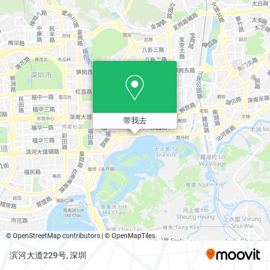 滨河大道229号地图
