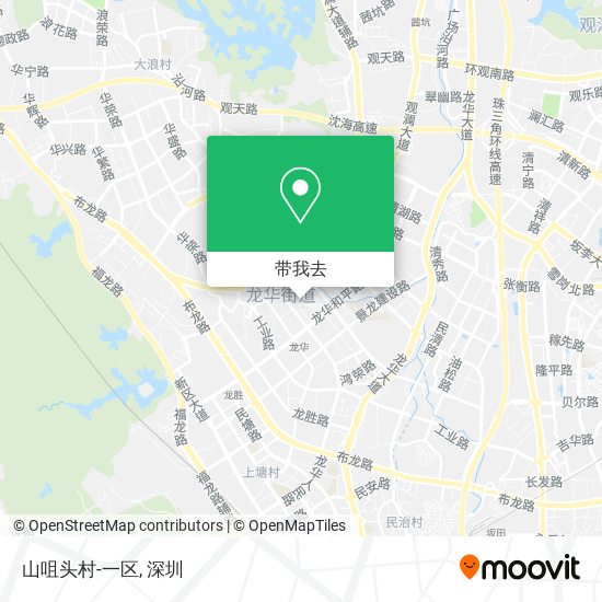 山咀头村-一区地图