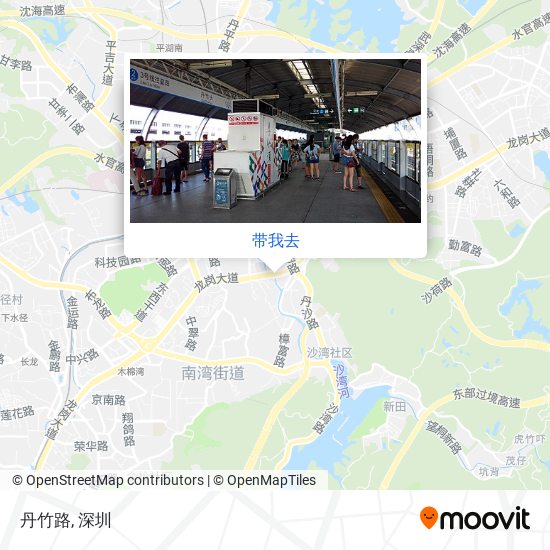 丹竹路地图