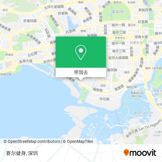 赛尔健身地图