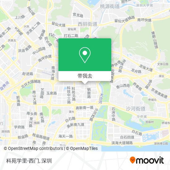 科苑学里-西门地图