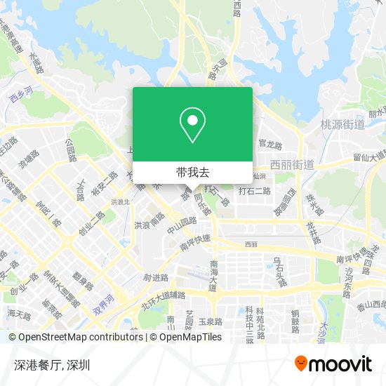 深港餐厅地图
