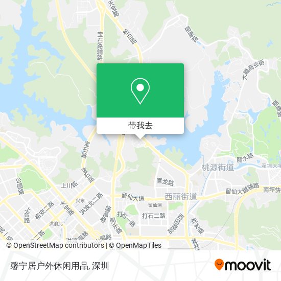 馨宁居户外休闲用品地图