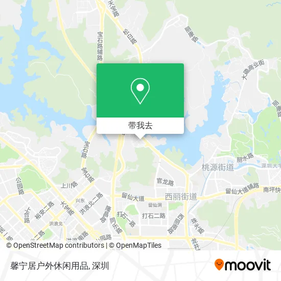 馨宁居户外休闲用品地图