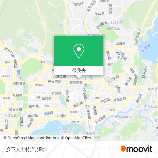 乡下人土特产地图