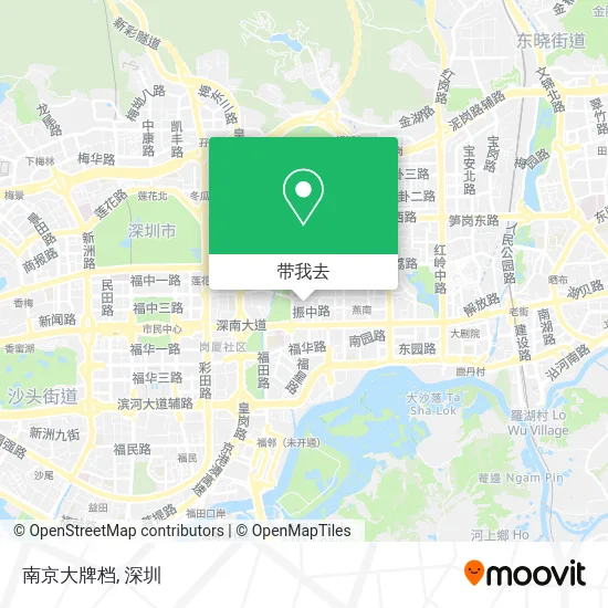 南京大牌档地图