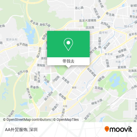 AA外贸服饰地图