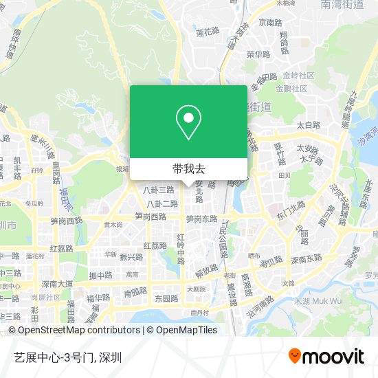 艺展中心-3号门地图