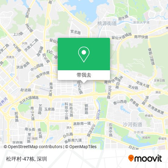 松坪村-47栋地图