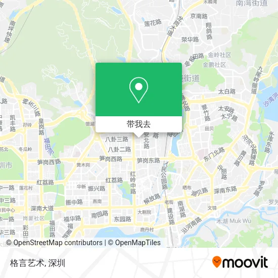 格言艺术地图
