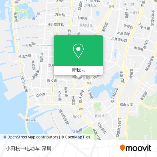 小田松一电动车地图