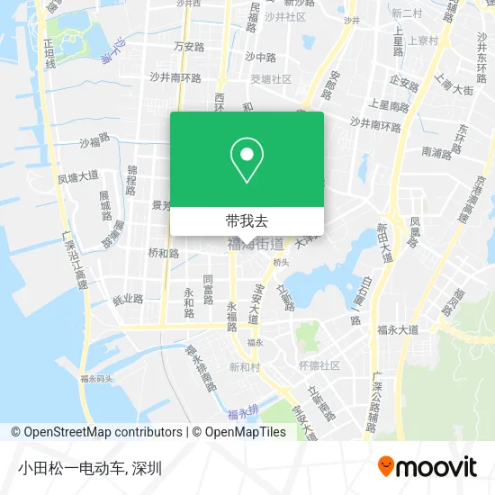小田松一电动车地图