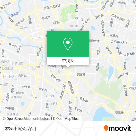 农家小碗菜地图