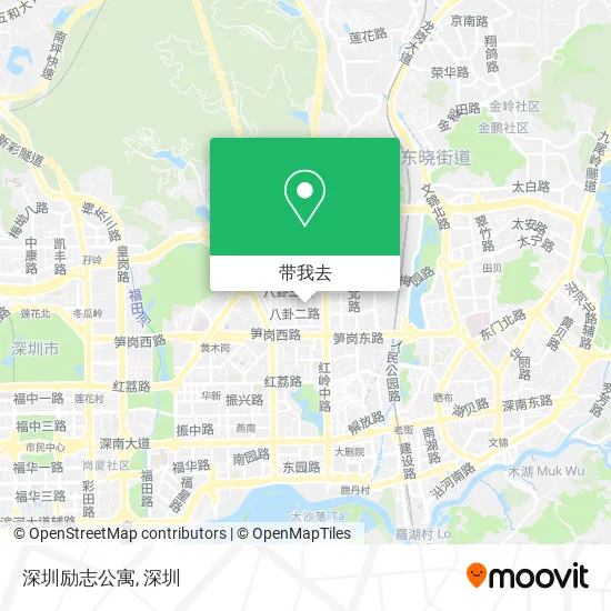 深圳励志公寓地图