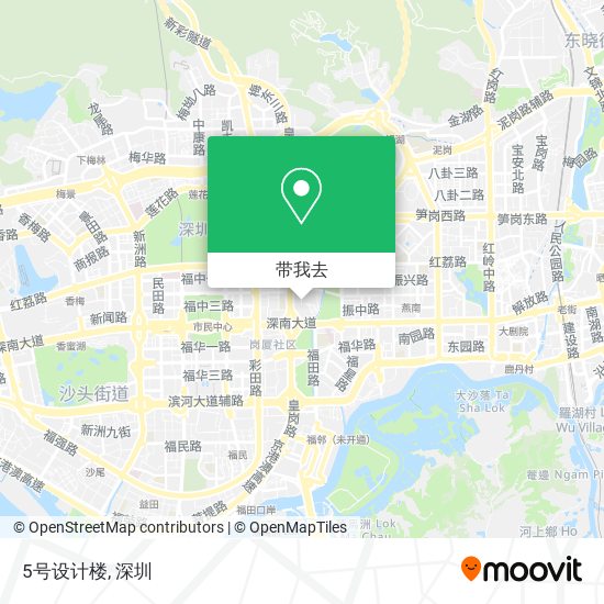 5号设计楼地图