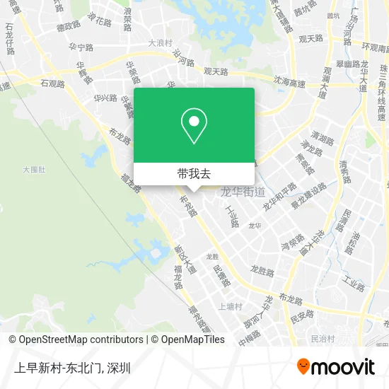 上早新村-东北门地图
