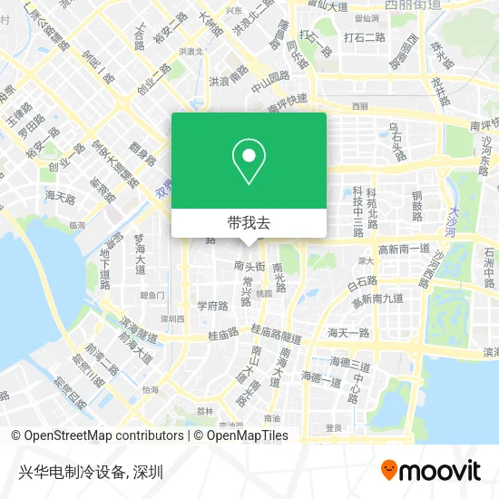 兴华电制冷设备地图