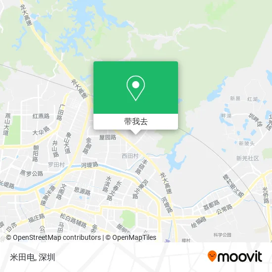 米田电地图