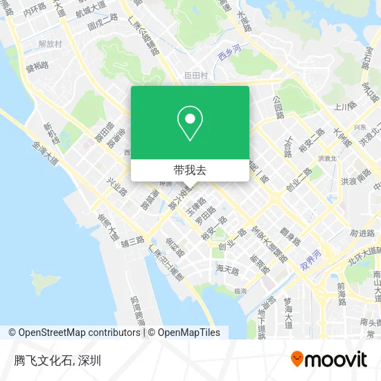 腾飞文化石地图