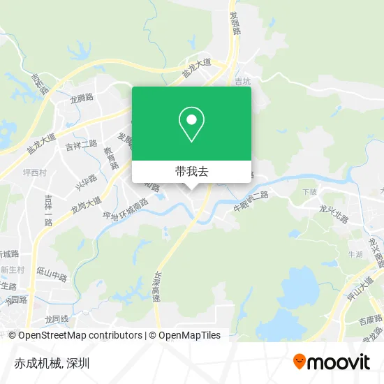 赤成机械地图