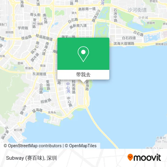Subway (赛百味)地图
