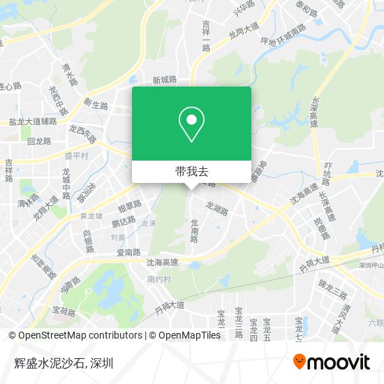 辉盛水泥沙石地图