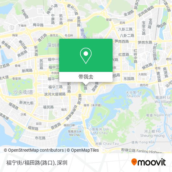 福宁街/福田路(路口)地图