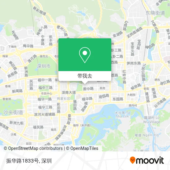 振华路1833号地图