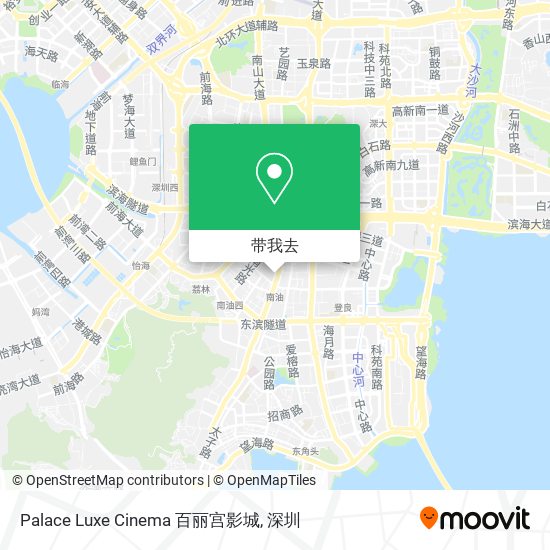 Palace Luxe Cinema  百丽宫影城地图