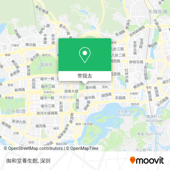 御和堂養生館地图