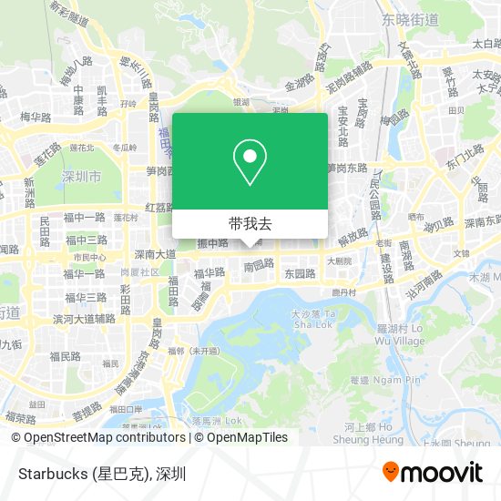 Starbucks (星巴克)地图