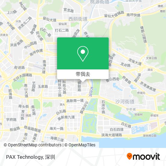 PAX Technology地图