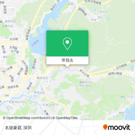 名骏豪庭地图