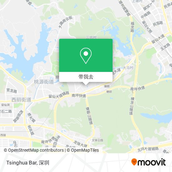 Tsinghua Bar地图
