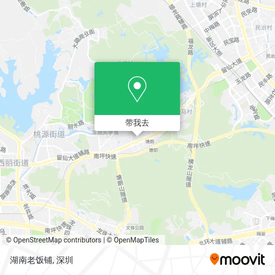 湖南老饭铺地图