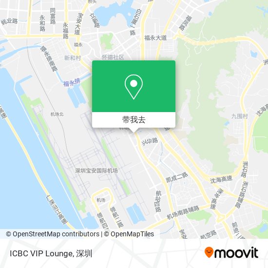 ICBC VIP Lounge地图