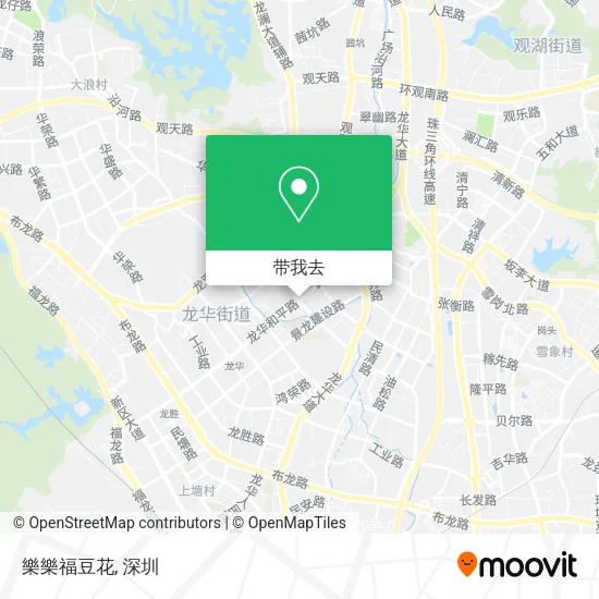 樂樂福豆花地图