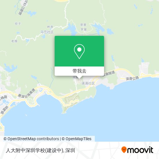 人大附中深圳学校(建设中)地图