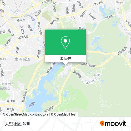 大望社区地图