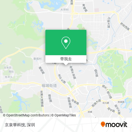 京泉華科技地图